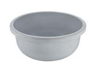 Таз круглый 6,5л серый шторм